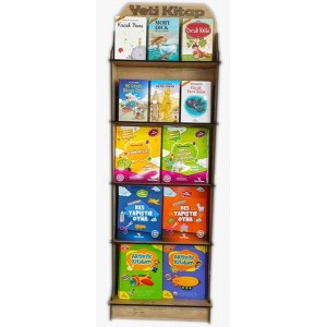 Yeti Klasik Kitaplar Standı Orta Alan Tipi 462 Kitap