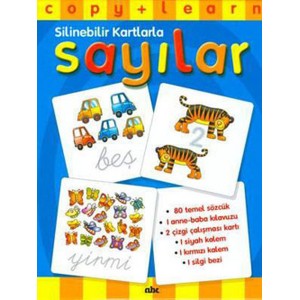 Copy Learn Silinebilir Kartlarla Sayılar