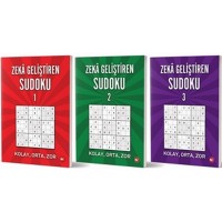 Zeka Geliştiren Sudoku Seti 3 Kitap Takım
