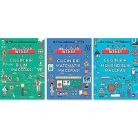 Stem ile Çılgın Maceralar Seti 3 Kitap Takım