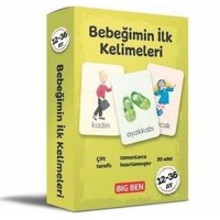 Bebeğimin İlk Kelimeleri Kartları 12 36 Ay