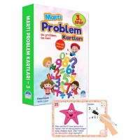 Martı 3.Sınıf Problem Kartları Yaz Sil Kalemli