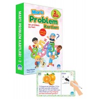 Martı 2.Sınıf Problem Kartları Yaz Sil Kalemli