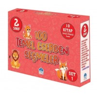 100 Temel Eserden Seçmeler 2. Sınıf 10 Kitap Set 1