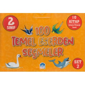 100 Temel Eserlerden Seçmeler 2. Sınıf 10 Kitap Set 2