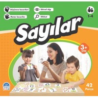 Sayılar Eğitici Yapboz 3 Yaş
