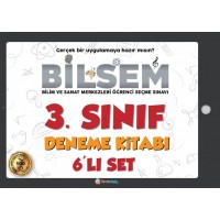 Minik Bilgin Bilsem 3. Sınıf Deneme Kitabı 6'lı Set