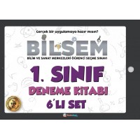 Minik Bilgin Bilsem 1. Sınıf Deneme Kitabı 6'lı Set
