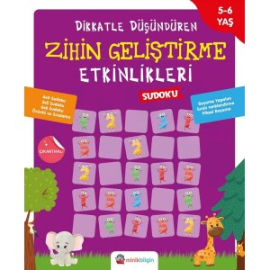 Dikkatle Düşündüren Zihin Geliştirme Etkinlikleri 3 Sudoku