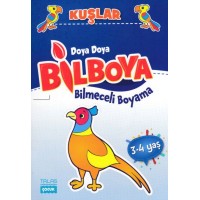 Doya Doya Bil Boya Bilmeceli Boyama Kuşlar 3 4 Yaş