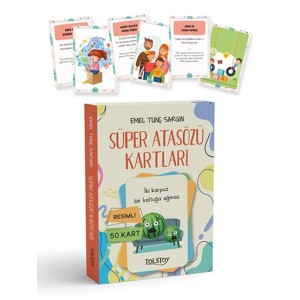 Süper Atasözü Kartları Resimli 50 Kart
