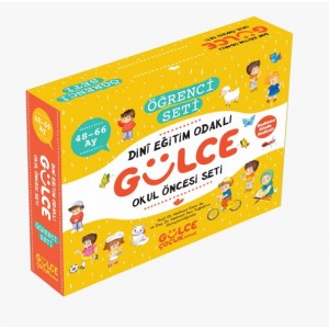 Dini Eğitim Odaklı Gülce Okul Öncesi Seti Öğrenci Seti