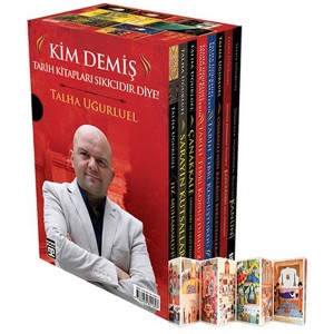 Talha Uğurluel Tarih Konuşuyor Seti 8 Kitap Takım Osmanlı Kartpostalı Hediyeli