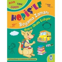 Hopiş Okula Gidiyor Hopişle Boyama Zamanı