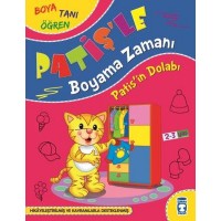 Patiş'in Dolabı Patişle Boyama Zamanı