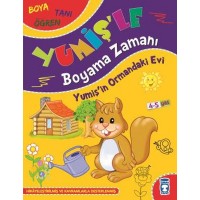 Yumişin Ormandaki Evi Yumişle Boyama Zamanı
