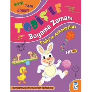 Todişin Arkadaşları Todişle Boyama Zamanı