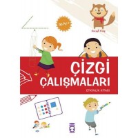 Çizgi Çalışmaları Etkinlik Kitabı 36 Ay