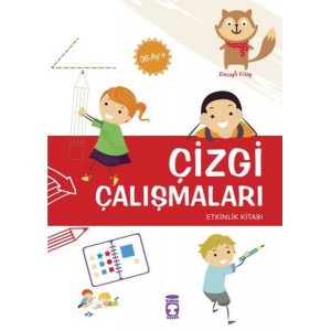 Çizgi Çalışmaları Etkinlik Kitabı 36 Ay