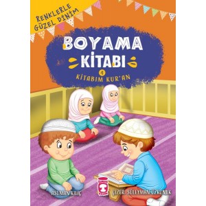 Kitabım Kuran Renklerle Güzel Dinim Boyama Kitabım 4