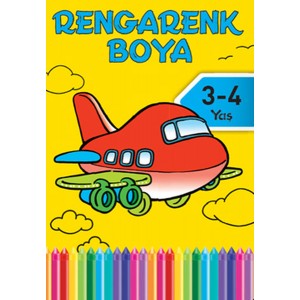 Rengarenk Boya 1 3 4 Yaş Sarı Kitap Rengarenk Boya 1 3 4 Yaş Sarı Kitap