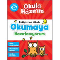 6 7 Yaş Türkçe Pekiştirme Kitabı Okumaya Hazırlanıyorum Okula Hazırım