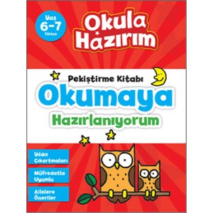 6 7 Yaş Türkçe Pekiştirme Kitabı Okumaya Hazırlanıyorum Okula Hazırım
