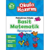 6 7 Yaş Matematik Pekiştirme Kitabı Basit Matematik Öğreniyorum Okula Hazırım