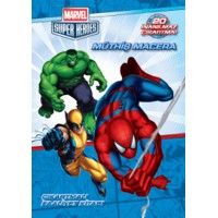 Marvel Süper Heroes Müthiş Macera Çıkartmalı Faaliyet Kitabı