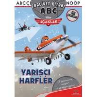 Uçaklar Yarışçı Harfler ABC Faaliyet Kitabı
