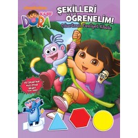 Dora Şekilleri Öğrenelim Çıkartmalı Faaliyet Kitabı