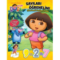 Dora Sayıları Öğrenelim Çıkartmalı Faaliyet Kitabı