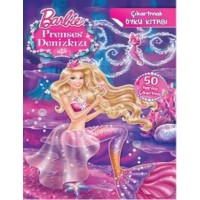 Barbie Prenses Deniz Kızı Çıkartmalı Öykü Kitabı