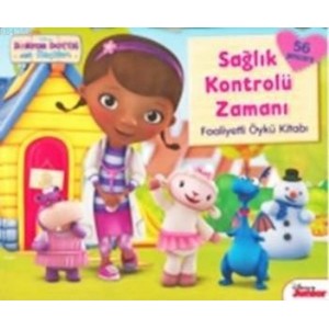 Disney Doktor Dottie ve İlaçları Sağlık Kontrolü Zamanı Faaliyetli Öykü Kitabı