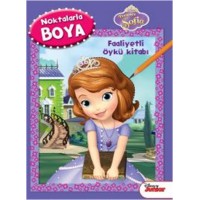Prenses Sofia Noktalarla Boya Faaliyetli Öykü Kitabı