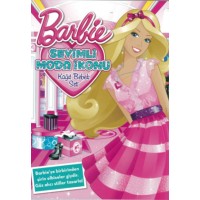 Barbie Sevimli Moda İkonu Kağıt Bebek Seti
