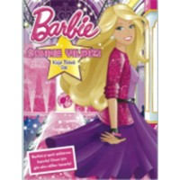 Barbie Sahne Yıldızı Kağıt Bebek Seti
