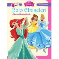 Disney Prenses Balo Elbiseleri Çıkartmalı Faaliyet Kitabı