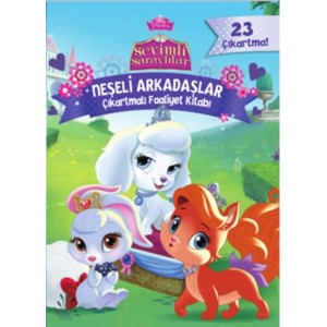 Disney Sevimli Saraylılar Neşeli Arkadaşlar Çıkartmalı Faaliyet Kitabı
