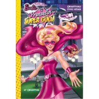 Barbie Prensesin Süper Gücü Çıkartmalı Öykü Kitabı