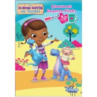 Dısney Doktor Dottie Çıkartmalı Boyama