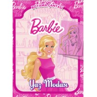 Barbie Yaz Modası Boyama Çantası