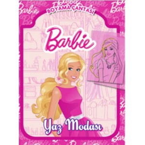 Barbie Yaz Modası Boyama Çantası