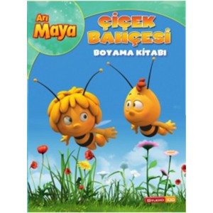 Arı Maya Çiçek Bahçesi Boyama Kitabı Arı Maya Çiçek Bahçesi Boyama Kitabı