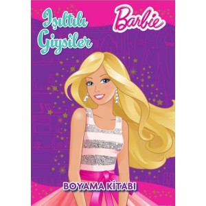 Barbie Işıltılı Giysiler Boyama Kitabı