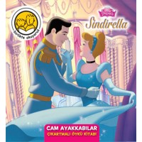Disney Sindirella Cam Ayakkabılar Çıkartmalı Öykü Kitabı