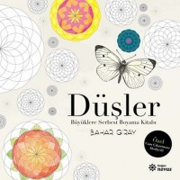 Düşler Büyüklere Serbest Boyama Kitabı