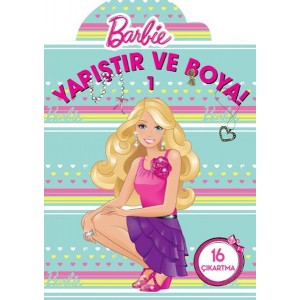 Barbie Yapıştır ve Boya 1