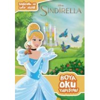 Disney Sindirella ve Safir Yüzük Boya Oku Yapıştır