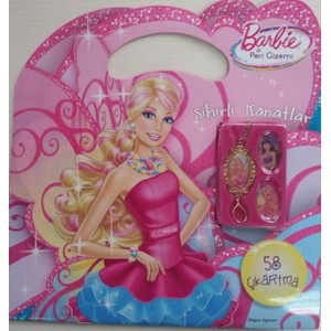 Barbie Sihirli Kanatlar Çıkartmalı Öykü Kitabı